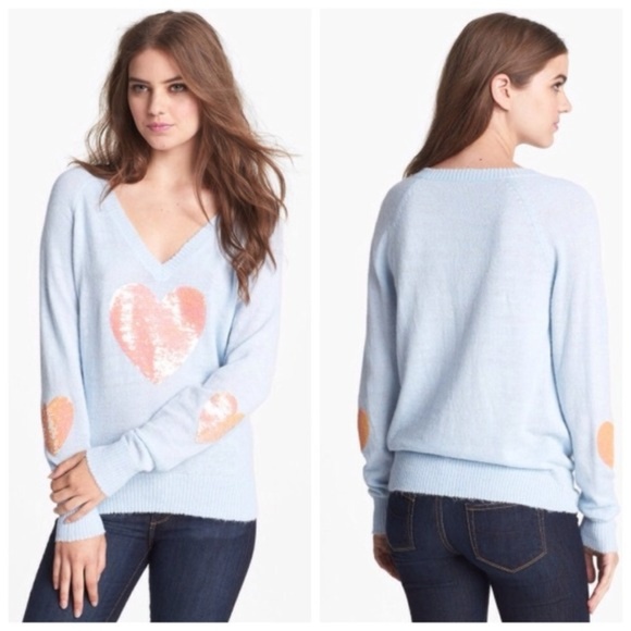 Wildfox Sweaters - WILDFOX 'Happy Heart' sweater